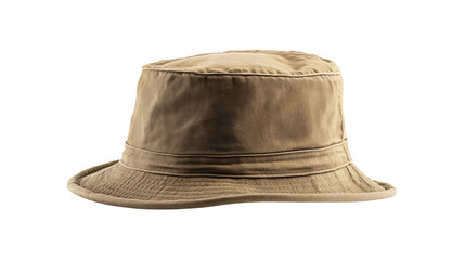 Stylish Bucket Hat Isolated on White Background for Fashion Photography