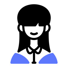 This Woman icon is suitable for Family, Fathers Day, Family Day, etc