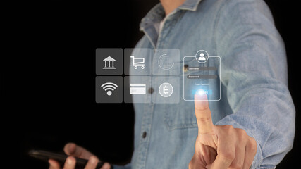 Security encryption and internet login