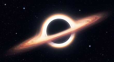 Fototapeta premium Black Hole Illustration