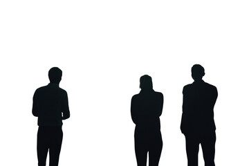 Team brainstorming ideas on a glass board late night intense focus problem solving session