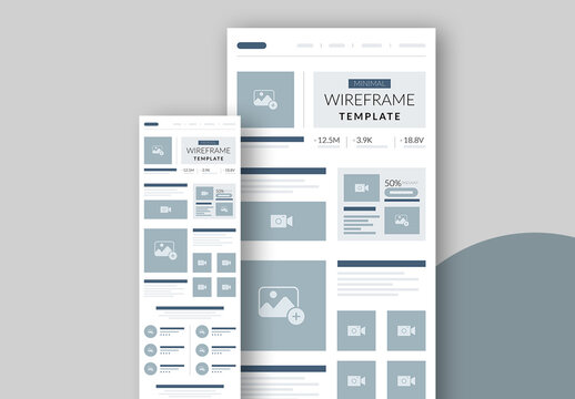 Wireframe Template Layout