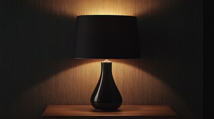 Modern table lamp warm lighting