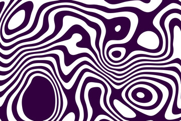 Abstract gray wavy lines on white background. Eps 10