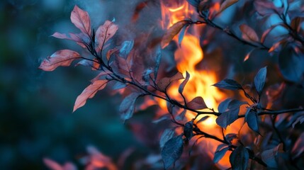 Dictamnus albus: Garden burning bush.