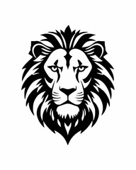 Fototapeta premium lion head vector