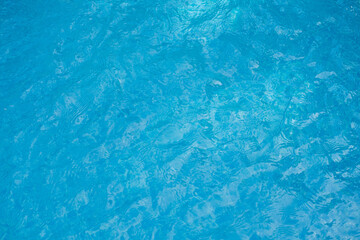 Water surface in a swimming pool