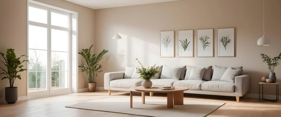 Modern Minimalist Living Room Interior Design