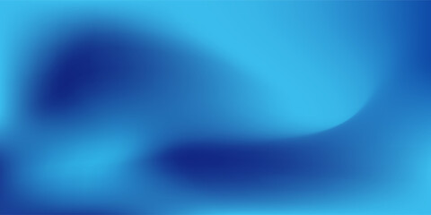 Gradient dark blue grain background, abstract noise texture banner