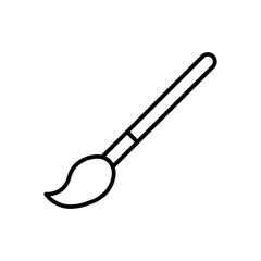 brush line icon