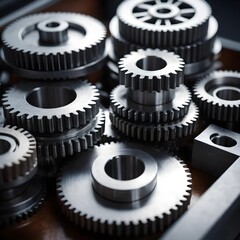 Precision Metal Gears and Cogwheels