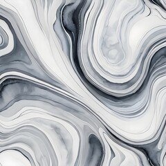 Abstract Monochrome Swirl Pattern