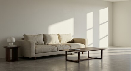 Modern Living Room with Minimalist Decor