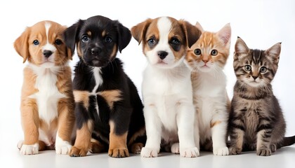 Adorable Puppies and Kittens Together