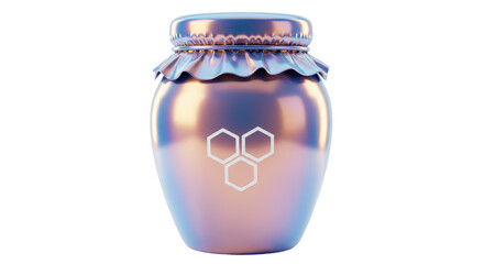 Isolated Jar of Holographic Honey
