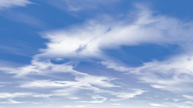 青空と雲（雲タイプ13：30秒）