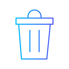 deletegarbage gradient icon