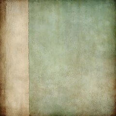 Obraz premium Grunge Texture Beige and Green Distressed Background