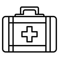 Obraz premium First Aid Kit Icon