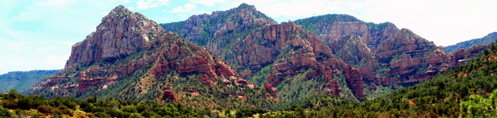 Naklejka premium Red Rock Country surrounding Sedona Arizona