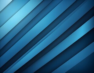 Fototapeta premium Abstract Blue Diagonal Stripes Background