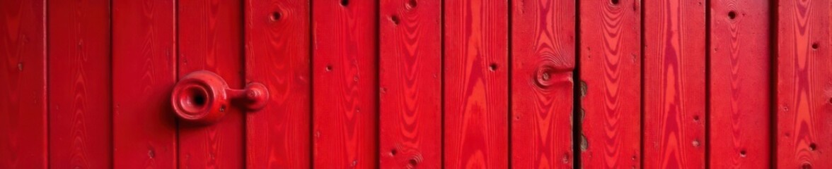 Vertical red barn wood planks, prominent center knot, distressed finish, wood, natural, weathered