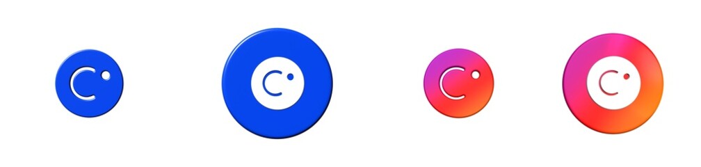 temperature weather 3D icon