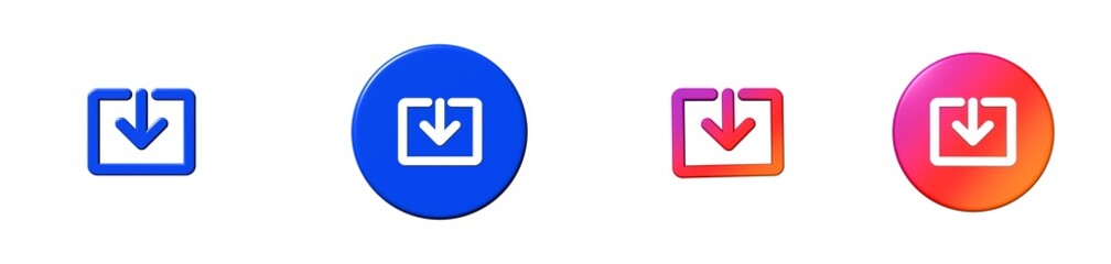 system update alt ui actions 3D icon