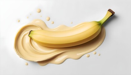 Banana in Creamy Liquid