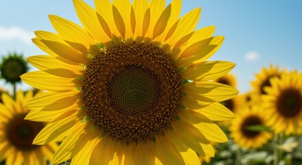 Sunflower Field Photo