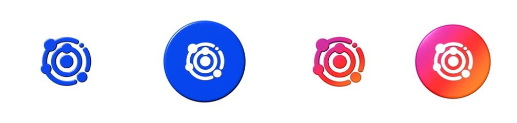 solar system sky map 3D icon © srenhouse