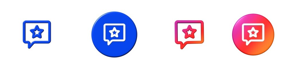 review web store 3D icon