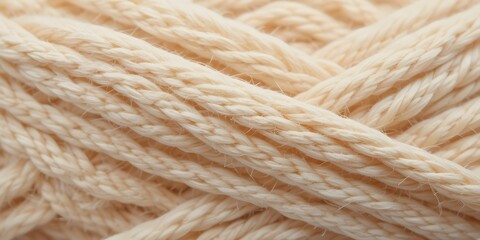 Close Up Image Showing Sewing Thread At A Microscopic Level, The Twisted Fibers Are Clearly Visible, And Subtle Color Variations Are Highlighted. Craft And Textile Enthusiasts Will Find This