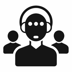 Customer Feedback icon on white background