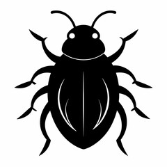 Stylized Sea Ladybug Silhouette Ar