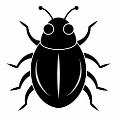 Stylized Sea Ladybug Silhouette Ar