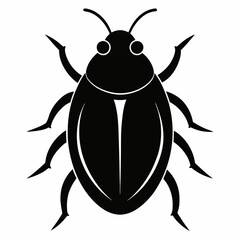 Stylized Sea Ladybug Silhouette Ar