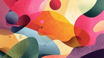 Discover organic fluid vector shapes with transparent text overlay areas, perfect for social media posts. Features paper texture accents & seamless repeatability for versatile designs. 