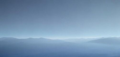 Obraz premium Gentle blue gradient, ethereal, peaceful feel Abstract, soft, dreamy background , sea, nature