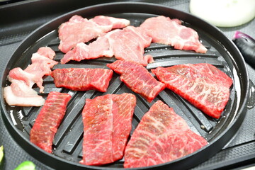 バーベキュー用の肉