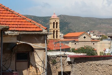 Kissamos town in Crete, Greece
