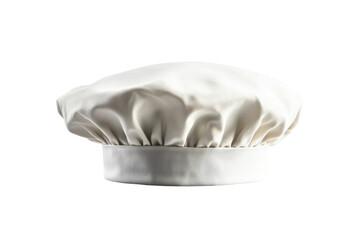 Elegant white chef hat pristine culinary professional cooking bakery restaurant kitchen food style