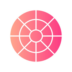 color palette gradient icon