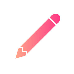 pencil gradient icon
