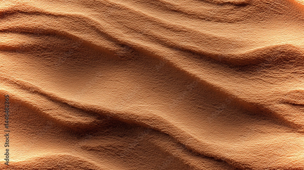 Poster rich textured backdrop showcasing flowing sand patterns with ample copy space for design work