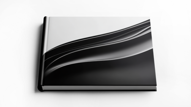 Artistic Hardcover Book with Abstract Design