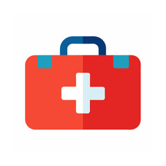 Obraz premium Medical Vector Icons Healthcare and Hospital Elements on White Background