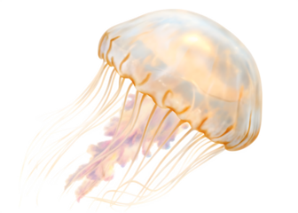 jellyfish  isolated on white background PNG