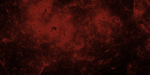 Abstract bloody grunge overlays fog isolated on black background. Scary Red and black horror red grunge texture and old wall texture effect powder color explosion background. Dark red slate background
