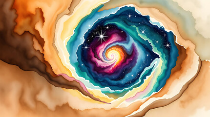 Stars Illuminating Night Clouds: A Celestial Dance in the Evening Sky